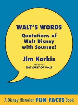 cover image of Walt's Words